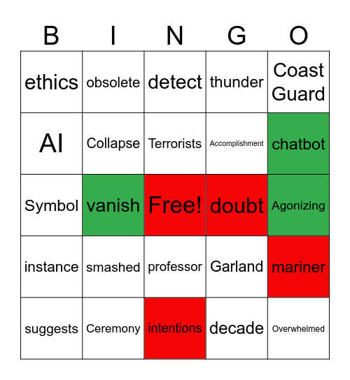 Rescue, AI & Day of the Dog Bingo Card