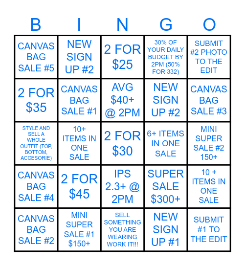 FRIYAY VIC2 BINGO!!! Bingo Card