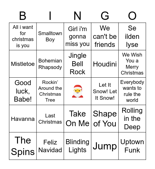 Julebingo 2024 Bingo Card