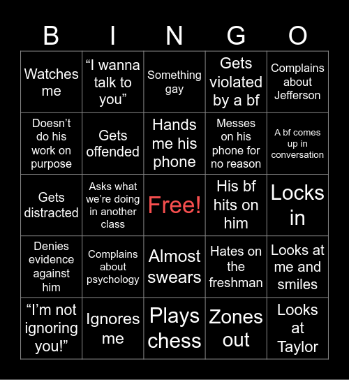 Flex Bingo Card