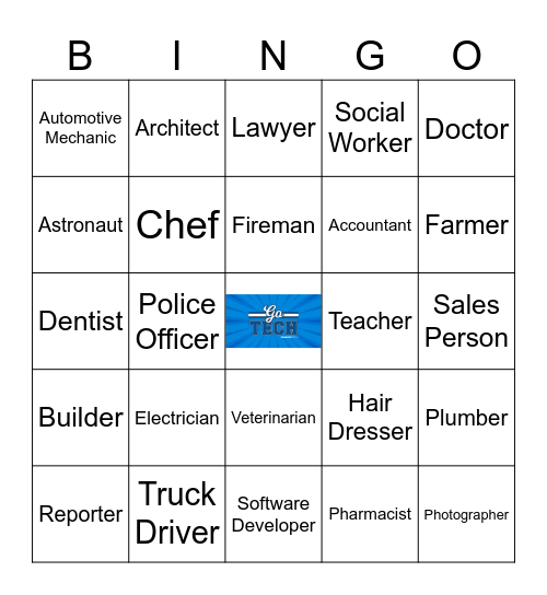 Kiamichi Tech Bingo Card