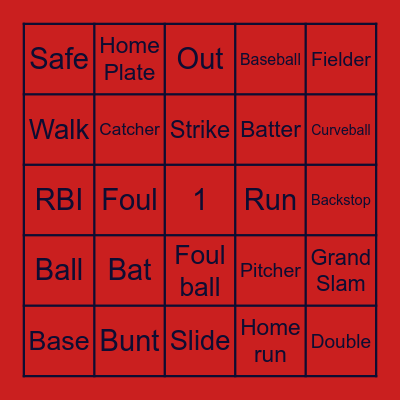 ROOKIE OF THE YEAR Bingo Card