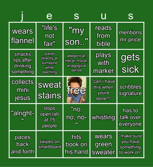 terry bingo ♱ by millie Bingo Card