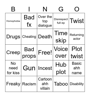 Wtf Bingo Card