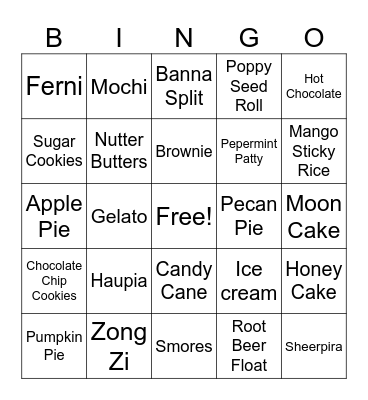 Discreet Skill Bingo Card