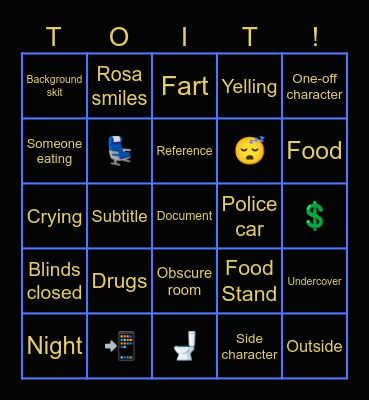 99 Bingo Card