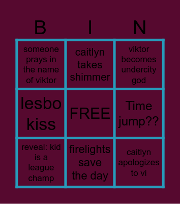 what will happen Bingo Card