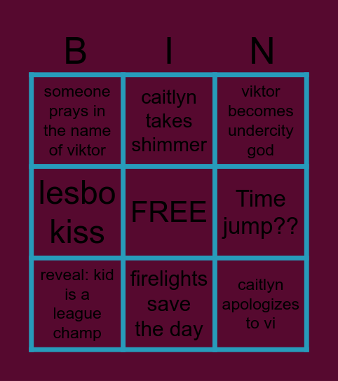 what will happen Bingo Card