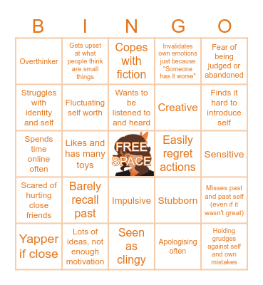 Marc Bingo! Bingo Card