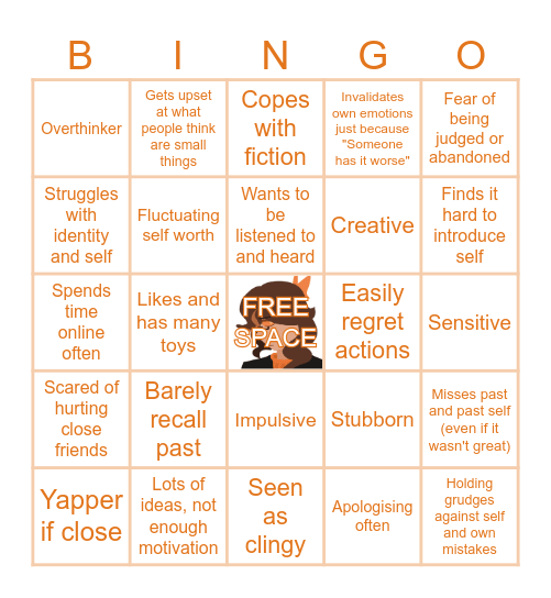 Marc Bingo! Bingo Card