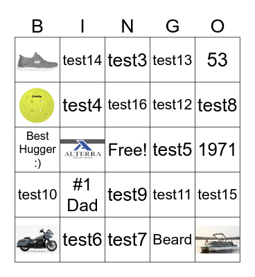 Jerod's Birthday B-I-N-G-O Bingo Card