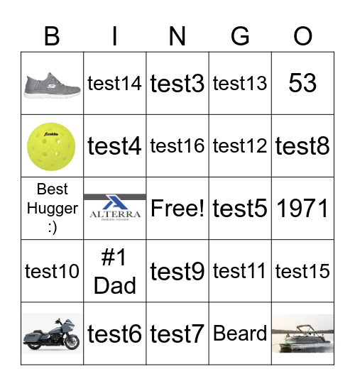 Jerod's Birthday B-I-N-G-O Bingo Card