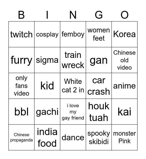 tiktokbingo Card