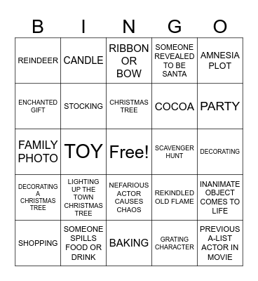 Countdown to Clichés Bingo Card