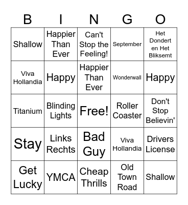 GraanBingo Card