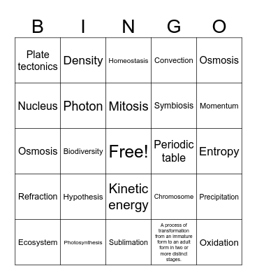 Applied Engineering Final Review Bingo Card