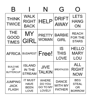 HAPPY XMAS 1 Bingo Card
