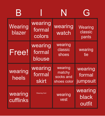 Find Someone who is....? Bingo Card