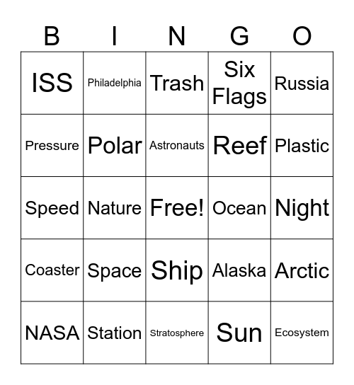 CNN 10 11/18/24 Bingo Card