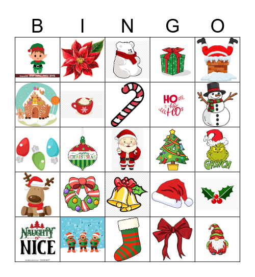 Happy Holidays! Bingo Card
