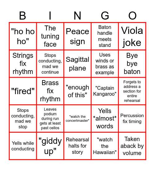 Uch Holiday Bingo! Bingo Card