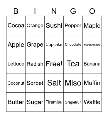 Identify all Programming languages/framework Bingo Card