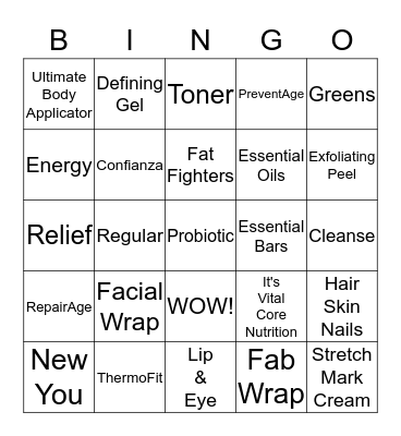 It Work's Bingo! Bingo Card