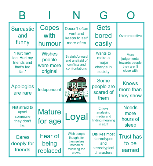 Yvonna Bingo! Bingo Card