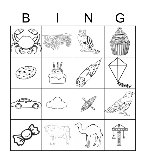 C/K Connections Bingo Card