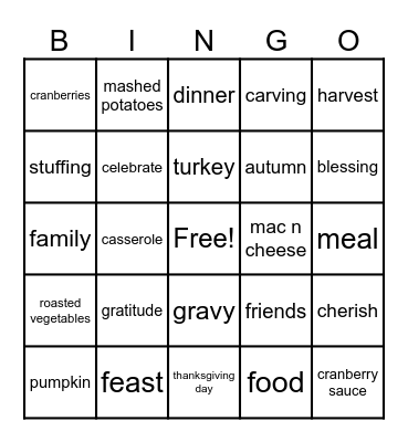 IB Giving Bingo 2024 Bingo Card