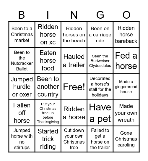 Ornament Party Bingo 2024! Bingo Card