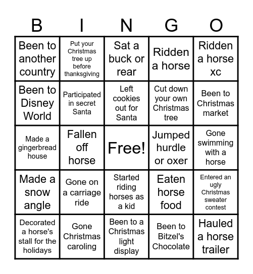 Ornament Party Bingo 2024! Bingo Card