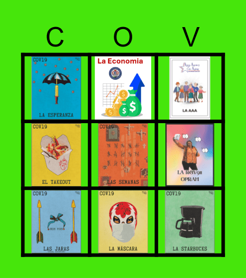 Virtual Loteria Bingo Card