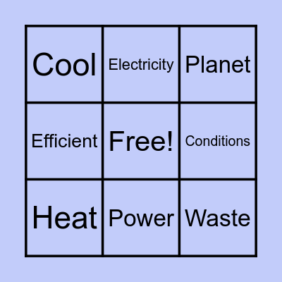 SMART HOME Bingo Card