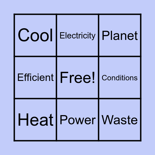 SMART HOME Bingo Card