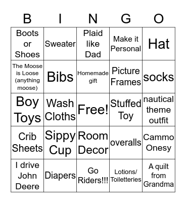 Welcome, Shea!! Bingo Card