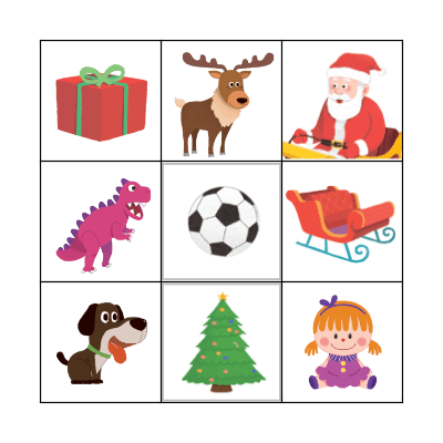 Christmas Bingo Card