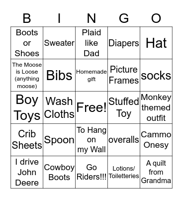 Welcome, Shea!! Bingo Card