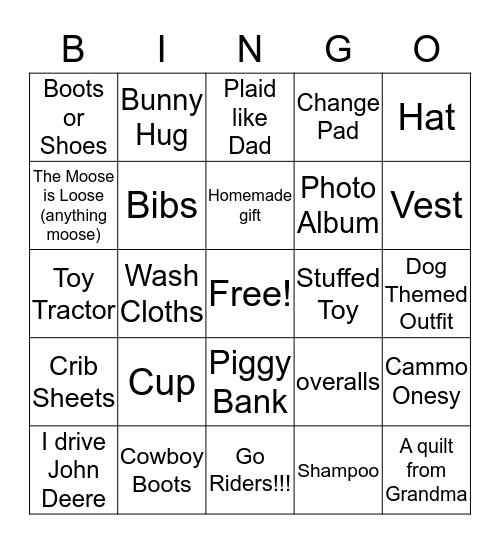 Welcome, Shea!! Bingo Card