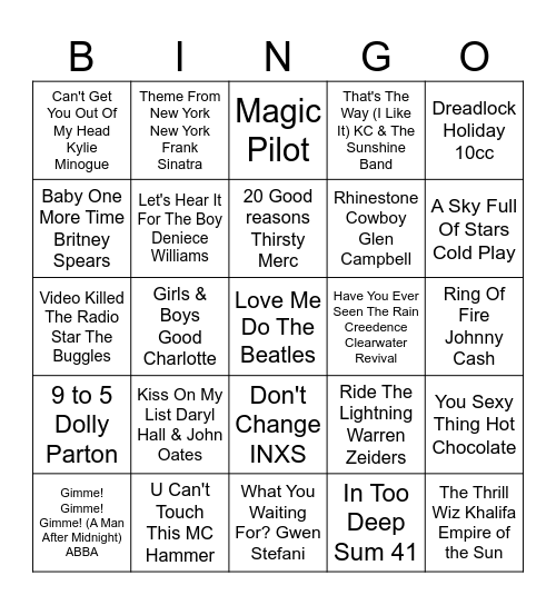 GHC All Staff Day 2024 Game 1 Bingo Card