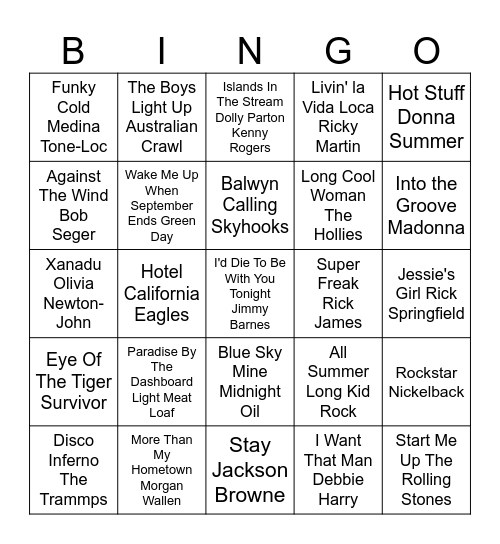 GHC All Staff Day 2024 Game 2 Bingo Card