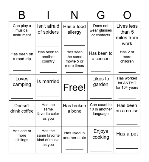 Mediset Holly Jolly Bingo Card