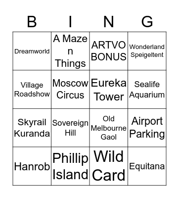 SEPTEMBER TICKETING CAMPAIGN Bingo Card