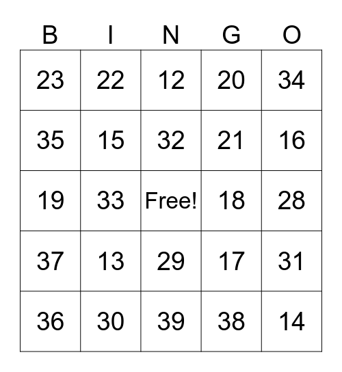 Untitled Bingo Card untitled-bingo-card