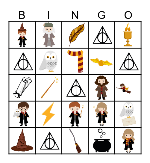 SORTILEGIO ENCANTADO Bingo Card