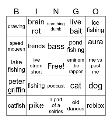 yts bingo Card