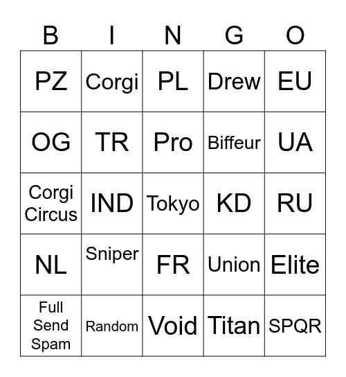 Territorial.io FFA Bingo Card