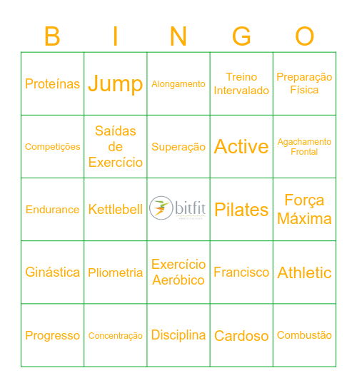 10º ANIVERSÁRIO Bingo Card