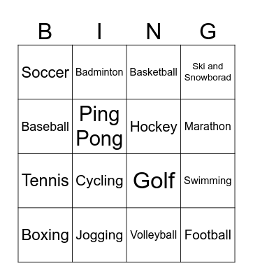 Lesson 3 Bingo Card