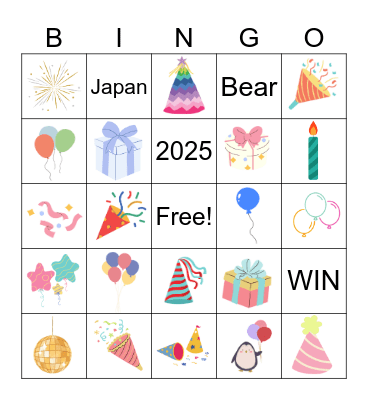 2024 Bingo Card